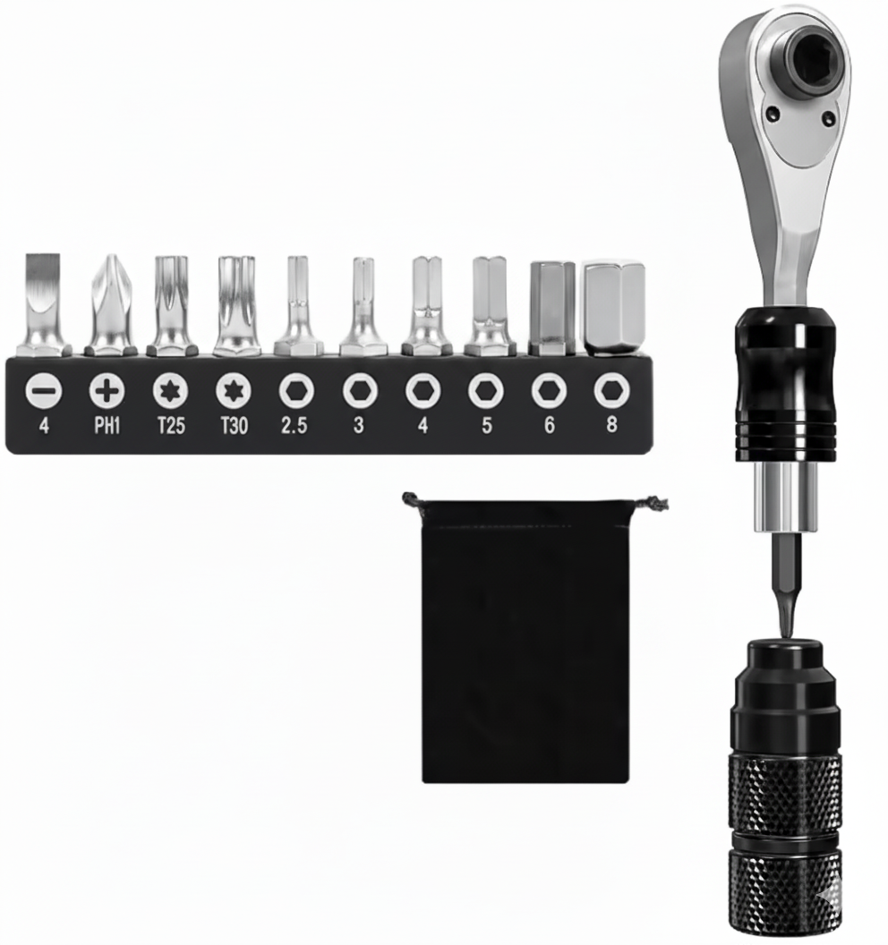 Mini Ratchet Wrench MTB Repair Kit